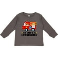 thumbnail image 3 of Inktastic Fireman Daddy is a Firefighter Boys or Girls Long Sleeve Toddler T-Shirt, 3 of 5