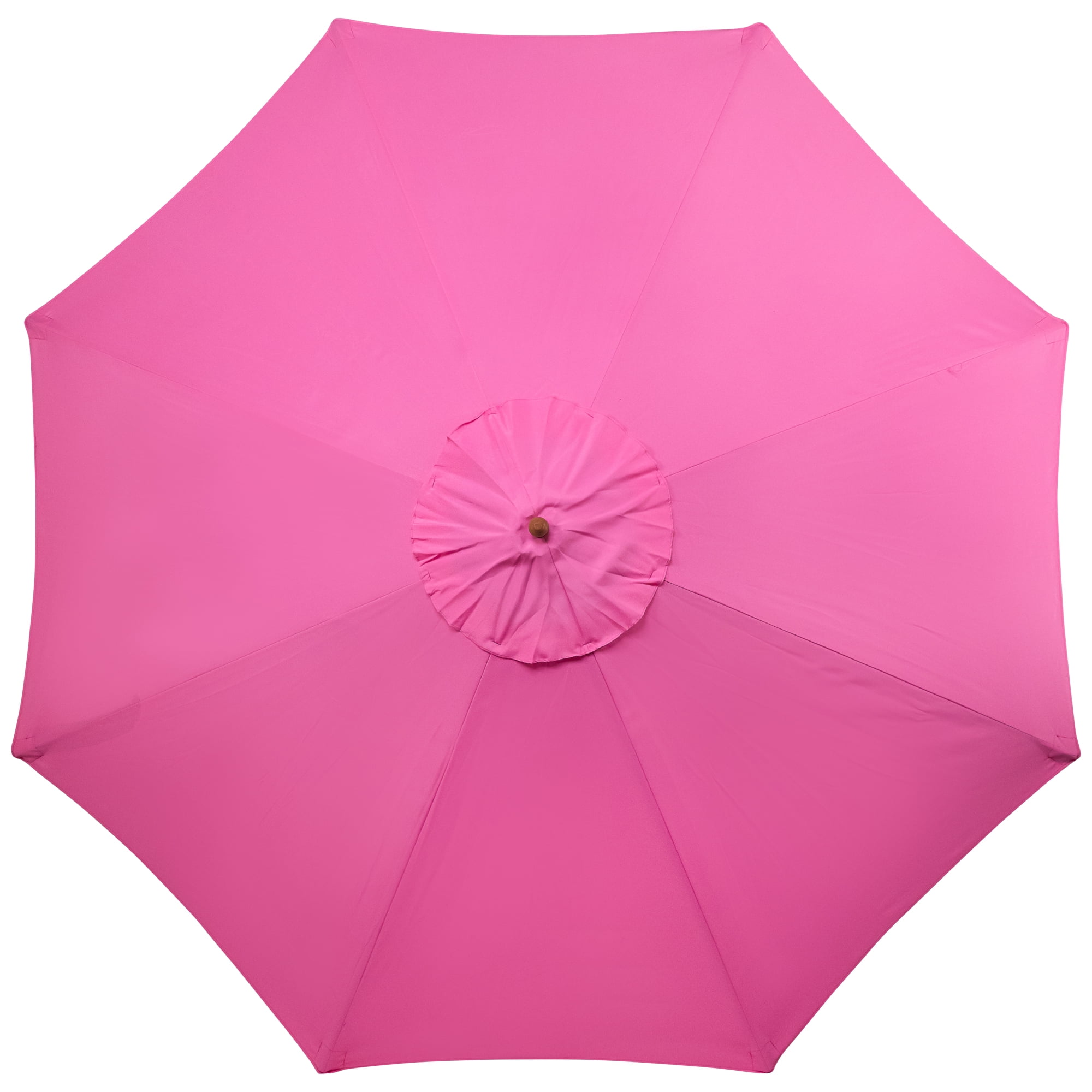 Northlight Outdoor Patio Market Umbrella with Wooden Pole - 8.5' - Pink