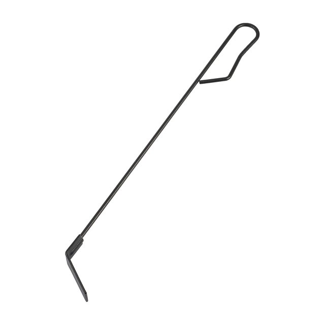 Rastrillo para Cenizas de Carbón Herramienta para Cenizas de Barbacoa Rastrillo Atizador para Ahumador de Carbón Estufa de Leña Limpieza de Parrillas También