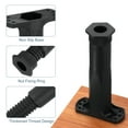 thumbnail image 3 of Unique Bargains Lot de 2 Pieds de Support de Cadre de Lit Réglables, Pied de Support Central à Lattes de 7 Pouces, 3 of 6