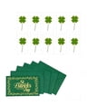 thumbnail image 4 of Four-Leaf Clover Envelopes Set With 10 Folded Specimens For Irish-Themed Crafts And Gift Wrapping, 4 of 6