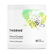 Thorne Amino Complex, Clinically-Validated EAA and BCAA Powder for Pre or Post-Workout, Promotes Lean Muscle Mass and Energy Production, NSF Certified for Sport, Lemon Flavor, 8 Oz, 30 Servings