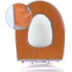 thumbnail image 5 of Asiento de inodoro JAMW con asa lavable Cojín cálido de invierno, 5 of 5