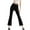 #135-Black, variant on Women's High Waisted Yoga Pants with Flared Legs Tight Fitting Workout Leggings for Casual Wear Warmth and All Season Comfort
