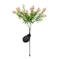 thumbnail image 3 of Usloyux Under $5 Solar Gardenia Outdoor Lights, LED Fake Flower Garden Decoration, Waterproof Landscape Lighting, Wedding Party Garden Decor, Automatic Solar Stake Lights, 3 of 9