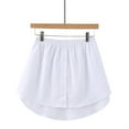 thumbnail image 3 of Blouse Shirt Hemline Color Fake Hemline Layered Fake Top Lower Sweep Women Layered Fake Top Lower Sweep With Buckle Blouse Shirt Hemline  Color Fake Hemline, 3 of 5