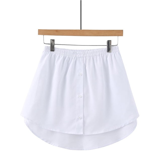 Color Fake Hemline,Women Layered Fake Top Blouse Shirt Hemline Layered Fake Top Lower Sweep Ultimate Reliability