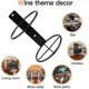 thumbnail image 2 of 2 Pcs Wall Mounted Wine Bottle Holder Wall Mounted Single Bottle Rack Wall Mounted Wine Rack Wine Storage Rack For Home Bar, 2 of 4