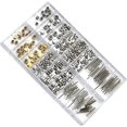 thumbnail image 1 of AVEKI 1 Set Réparation Ressort Pièces Re Batterie Accessoire Sangle Professionnel Lien Remplacement Bande Mouvement Décoratif Kit Broche Montre Barre Partie Outil Outil Réparation 0601M, 1 of 8