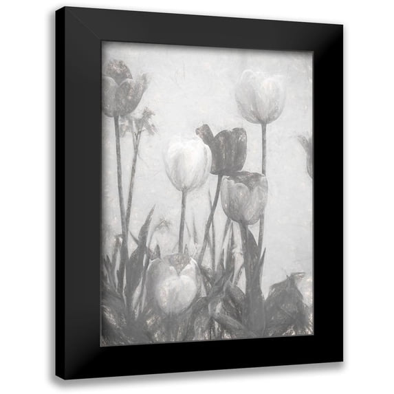 Murdock, Ramona 13x18 Black Modern Framed Museum Art Print Titled - Tulips III