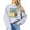 Gray Sweatshirt, variant on Trendy Game Day Sweatshirt for Women, Teens, and Kids Green & Yellow Girly Football Sweater Gray Sweatshirt Youth Medium