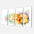 thumbnail image 2 of Beautiful Yellow Flower Drawing - Extra Large Floral Wall Art, 2 of 3
