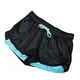 thumbnail image 2 of Yoga Shorts Black Quick-Drying Workout Sports Shorts for Women 1Pcs Grid, 2 of 2
