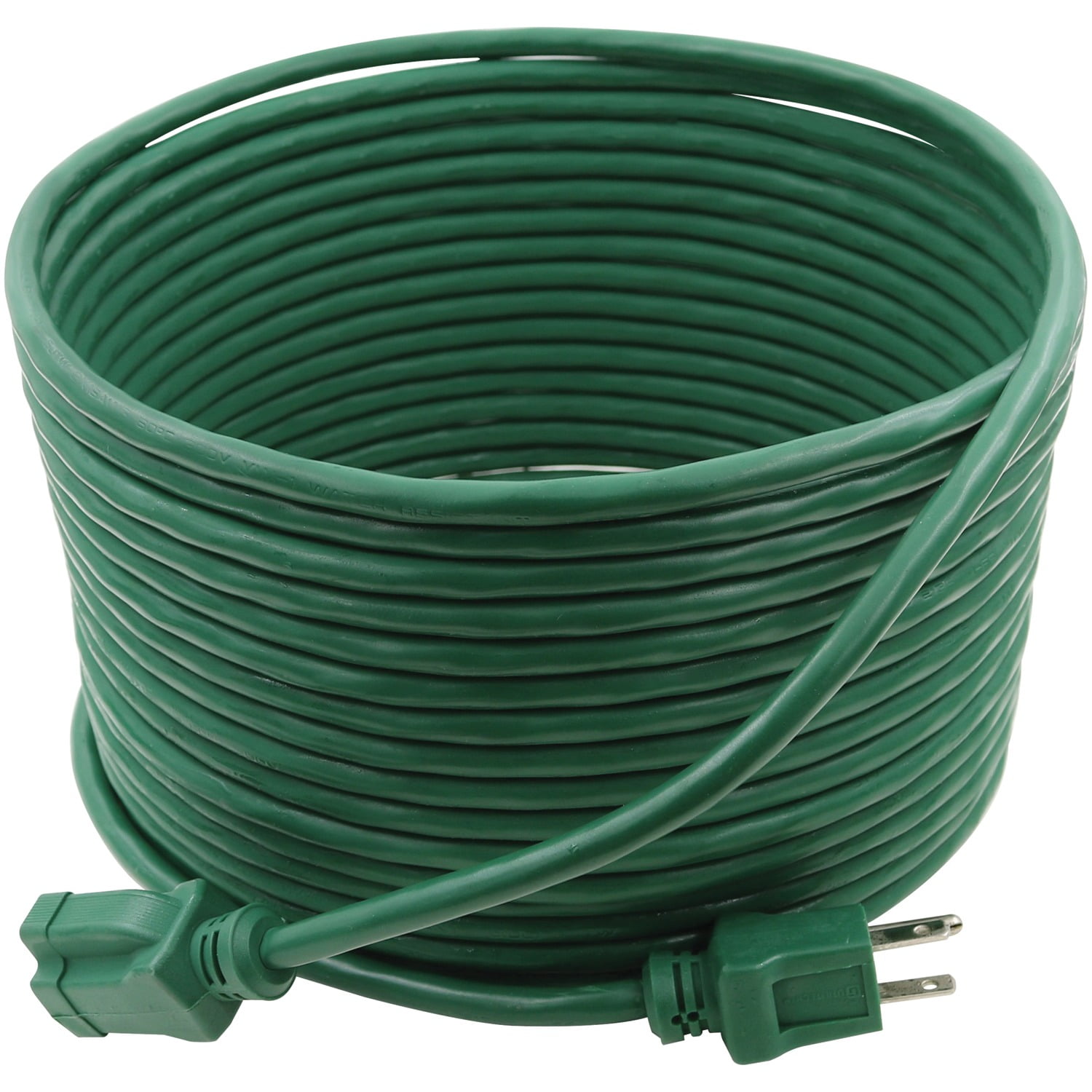 PRIME EC880627 16/3 SJTW Landscape Extension Cord, 35 Feet (Green