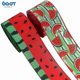 thumbnail image 1 of 2 Rolls Watermelon Wired Edge Ribbon: 5 Yards for DIY Crafts Box Wrapping Bow Making and Wreath Decoration-Creative Fruit Themed Ribbon, 1 of 3