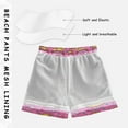thumbnail image 3 of FORMRS Boys Swim Trunks Quick Dry Mesh Liner Boardshorts Sizes XS-XL, Pink Doughnuts, 3 of 7