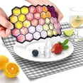 thumbnail image 3 of Ice-cube Tray For Freezer With Lid, Silicone Trays Spill-resistant Removable Cover, Black, 3 of 5