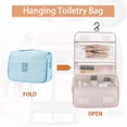 thumbnail image 4 of Toiletry Bag Multifunction Cosmetic Bag Portable Makeup Pouch Travel Organizer Bag for Women Girls - Style 3, 4 of 5
