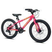 20 Ozark Trail Mountain Bike, 7 Speed, Fits Rider 311-44, Pink, Child/Tween/Teen, Unisex