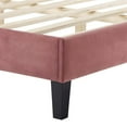 thumbnail image 5 of Modway Neena Performance Velvet Full Bed in Dusty Rose, 5 of 9