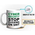 thumbnail image 5 of Programmer Mug White 11oz - Cyber Security Stop Clicking - Tech Progammer Computer Engineer Coding Mechanical Electrical, 5 of 7
