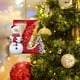thumbnail image 4 of Adornos Colgantes Con Letras Del Alfabeto Y Muñecos De Nieve Navideños 26, 4 of 4