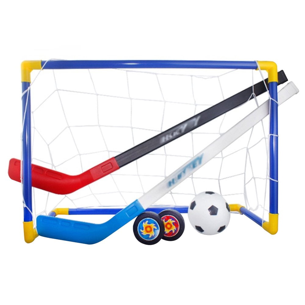 Kit Hockey Enfant 72 Cm – 2 Crosses + 2 Balles, Initiation Ludique Pour Garçons & Filles Débutants