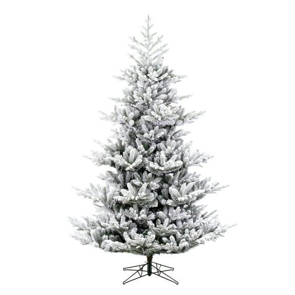 Vickerman 10' x 70" Flocked Hudson Fraser Fir Artificial Christmas Tree, Unlit