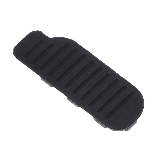 Parte inferior del protector de tapa de interfaz de cubierta de goma de cámara para D750, de usar (negro) Soledad tapa de goma inferior