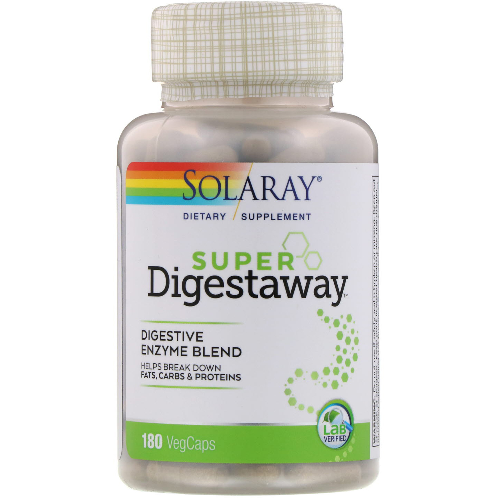 Solaray Super Digestaway Digestive Enzyme Blend Healthy Digestion