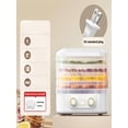 thumbnail image 5 of Food Freeze Dryer Machine for Home,2025 New Digital Freeze Dryer,Multi-Layer Fruit Freeze Dryer,Adjustable Temperature Meat Freeze Dryer,Compact Food Dehydrator for Home Kitchen,White, 5 of 11