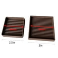thumbnail image 3 of Ruedas para muebles, tazas, tapetes cuadrados de goma para sofá con tiras antideslizantes, tapetes de madera, 3 of 3