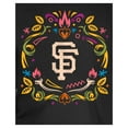 thumbnail image 4 of Youth New Era Black San Francisco Giants D-a de los Muertos T-Shirt, 4 of 6