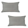 thumbnail image 2 of Bohemian Set of 2 Handmade Decorative Throw Pillow Solid Jacquard 12" x 20" Ivory Lumbar for Couch, Bedding, 2 of 4