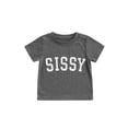 thumbnail image 1 of Kmbangi Enfants T-shirt Tops Lettre Impression Manches Courtes Col Rond Été Respirant Tops, 1 of 9