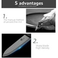 thumbnail image 3 of Kitchen Ceramic Knife Set with Peeler Household 5-inch Utility Knife, 4-inch Slcing Knife,3-inch Fruit Paring Knife, 3 of 5