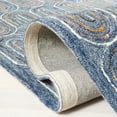 thumbnail image 5 of SAFAVIEH Metro Wichita Geometric Area Rug, Blue/Yellow, 6' x 6' Round, 5 of 11