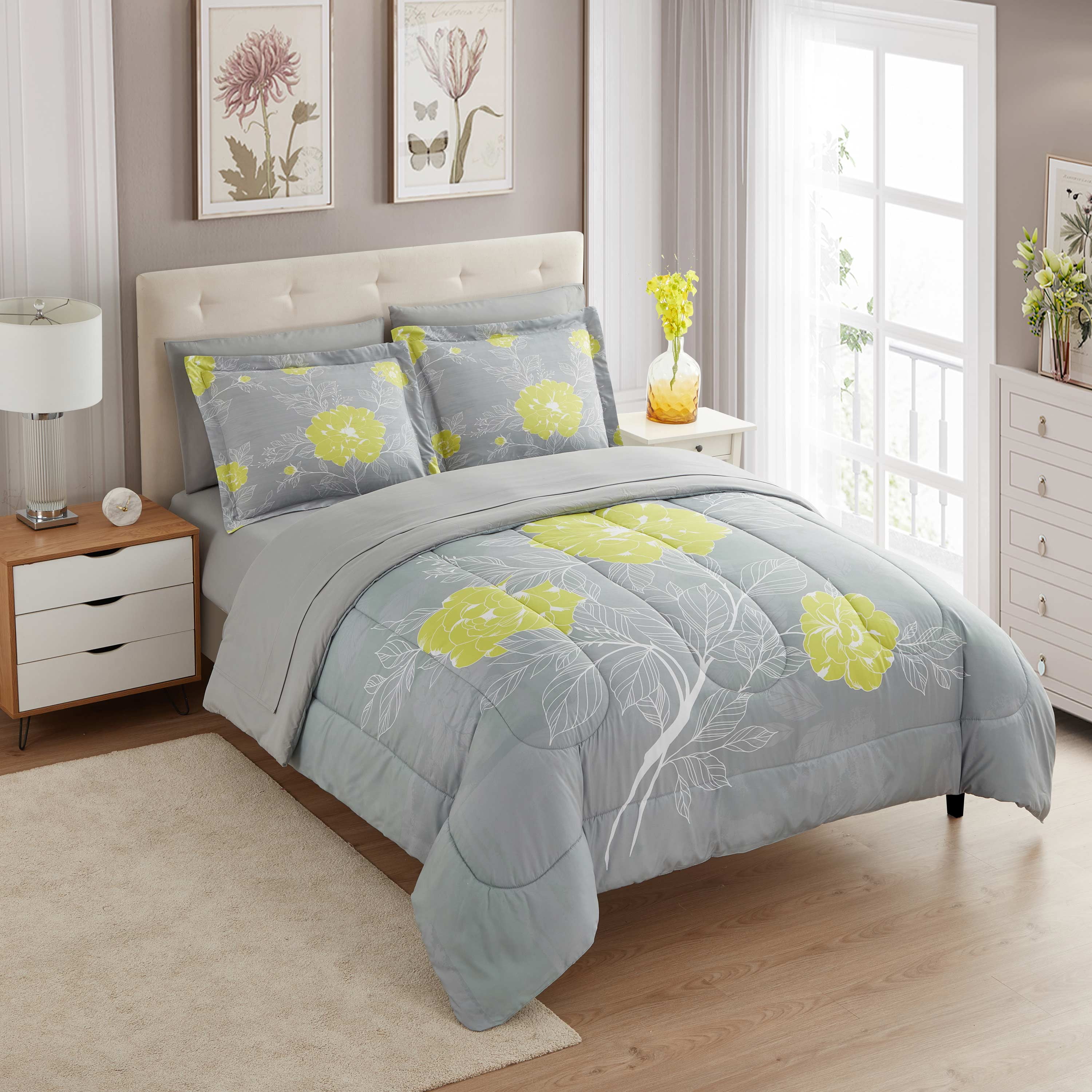 Sweet Home Collection Comforter & Duvet, Full (7 Count)