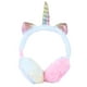 thumbnail image 1 of Preciosas orejeras de unicornio para niños, cálidas y cálidas, para el invierno, 1 of 6