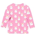 thumbnail image 4 of Chemises à Manches Longues pour Garçons, Haut à Manches 3/4, Col Rond, Polyester, Décontracté, Taille Jeune 12 14 1 Pce, 4 of 6