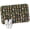 Black, variant on Front Door Mat 15.7"x23.6", Tropical Cactus Non Slip Backing & Low Profile Doormats, Absorbent Muddy Dirt Trapper Door Mats for Front Back Door All-Weather Spring Summer Potted Plants Black Plaid