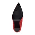 thumbnail image 4 of GUESS Womens Red Padded Abetter Pointed Toe Block Heel Zip-Up Dress Boots 6.5 M, 4 of 4