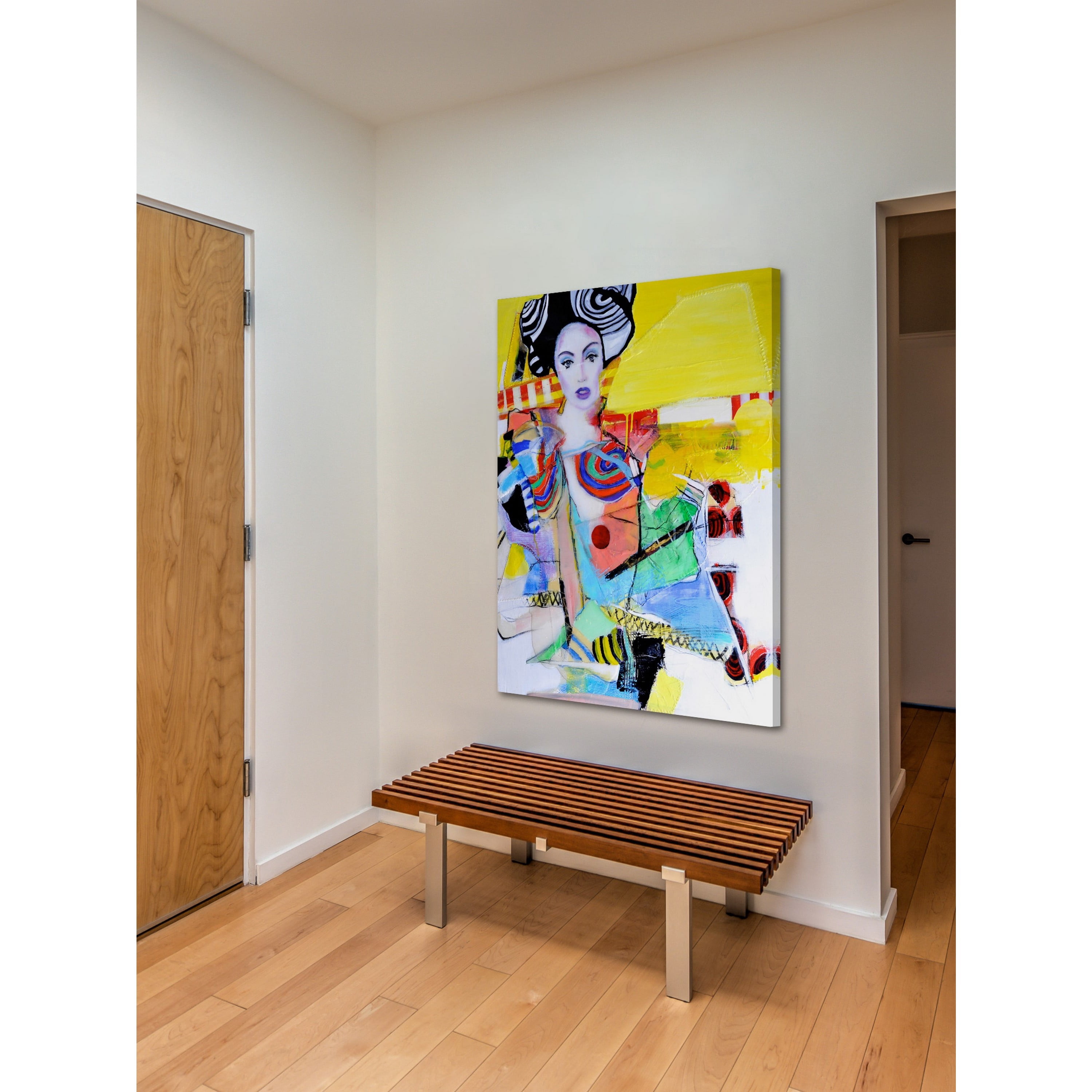Nomade Painting Print on Wrapped Canvas