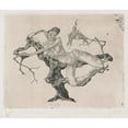 thumbnail image 3 of Paul Klee 23x20 Black Modern Framed Museum Art Print Titled - Virgin (Dreaming) (1903), 3 of 5