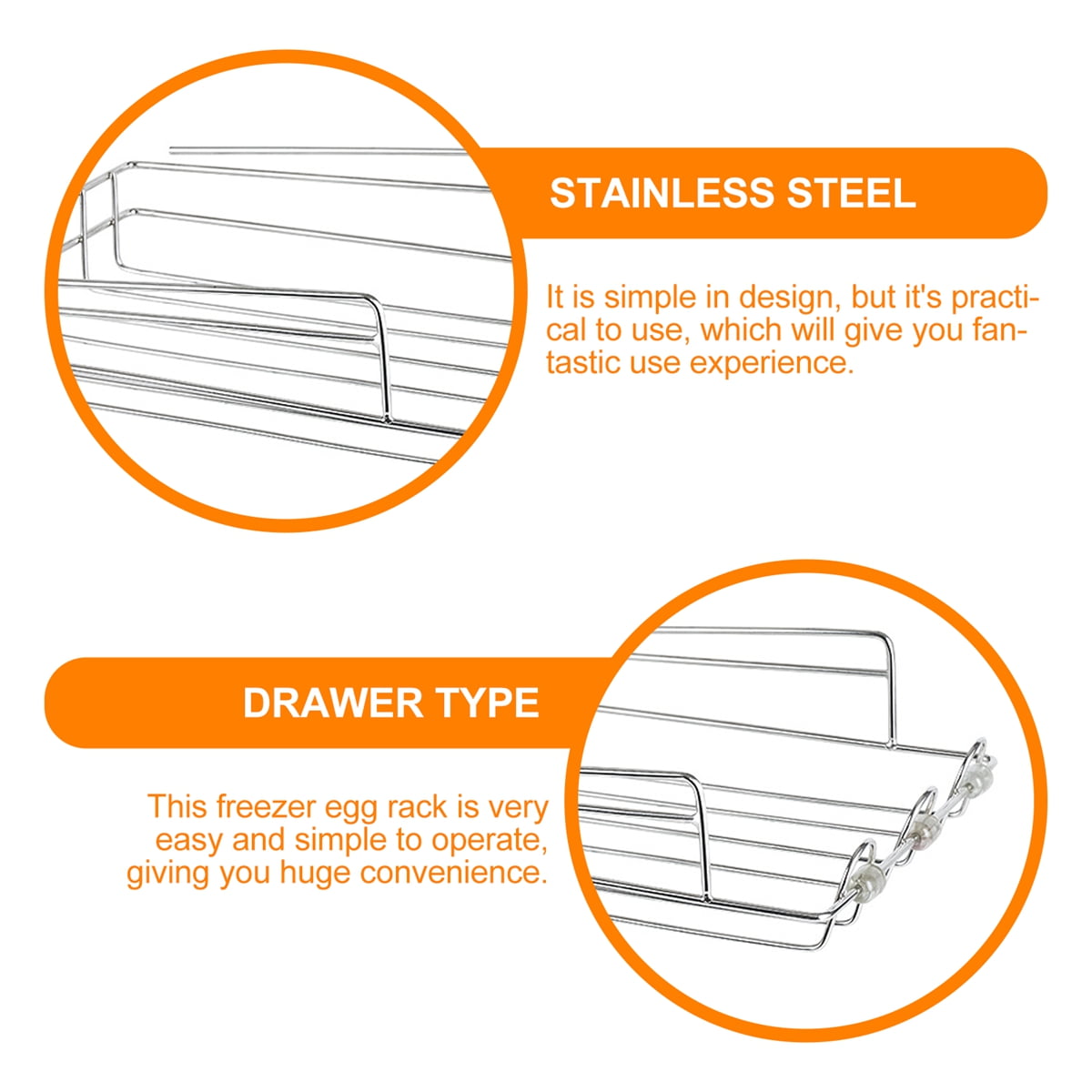 Raindrops Multi-Purpose Kitchen Storage Rack Shelf Organizer for Countertop - 1 Piece and Space-Saving