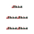 thumbnail image 1 of Monstrate Little Wood Christmas Train Decoración Vehículos Camión Juguete Fiesta Adorno en miniatura Regalo al aire libre Niñas Adultos Verde Type2 NO2, 1 of 6
