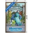 thumbnail image 3 of Disney Pixar Monsters University - Campus Wall Poster, 22.375" x 34", Framed, 3 of 6