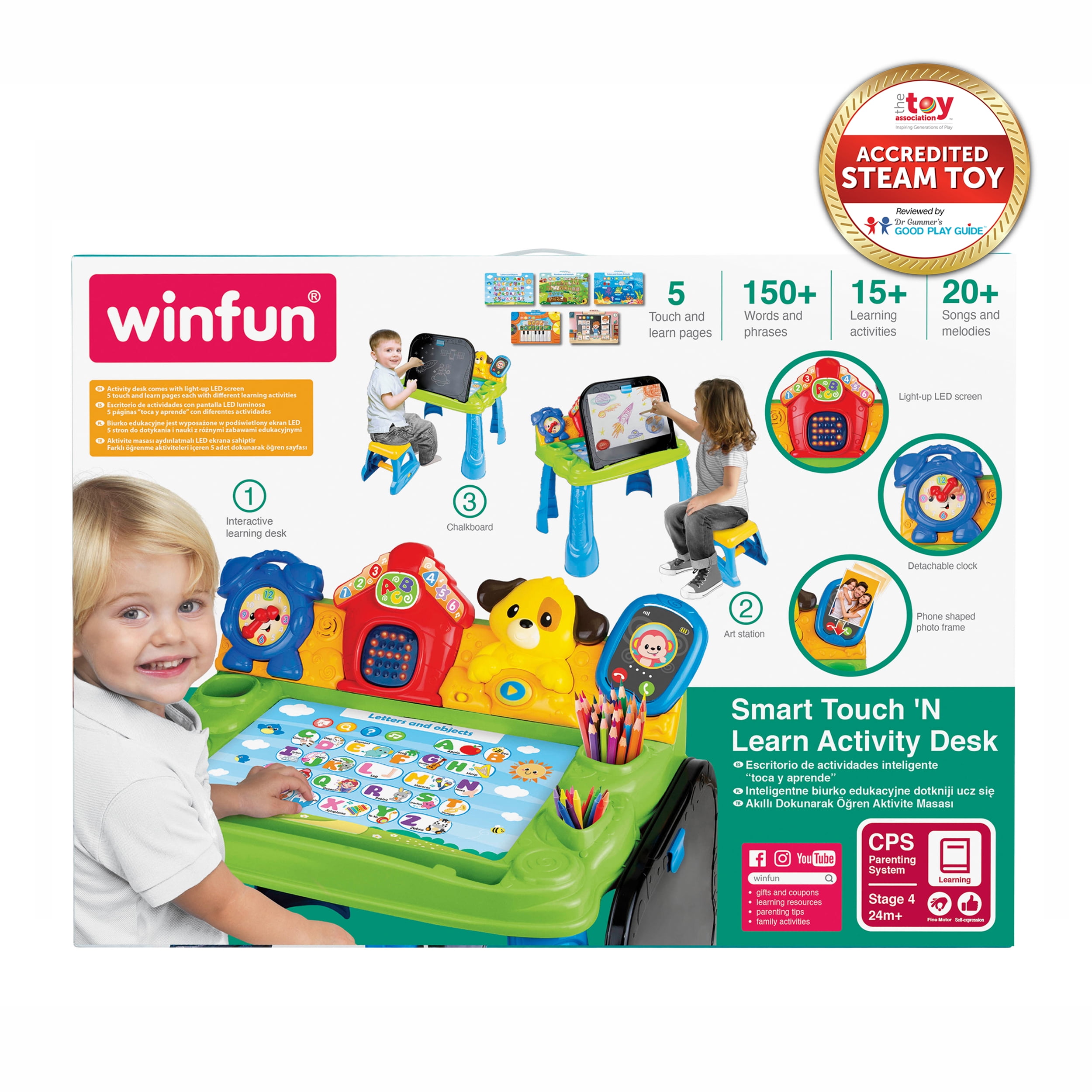 Winfun Smart Learning Activity Desk, Age Group 2 Years and