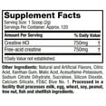 thumbnail image 4 of Creactor Micronized Creatine and Creatine HCl Powder, Muscle Builder & Recovery, Blue Raspberry, 120 Servings (269g), 4 of 4