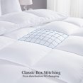thumbnail image 5 of Kingsley trend White Down Alternative Comforter - California King (96 x 102) Duvet Insert All Season Soft Comforter, Machine Washable, 5 of 8